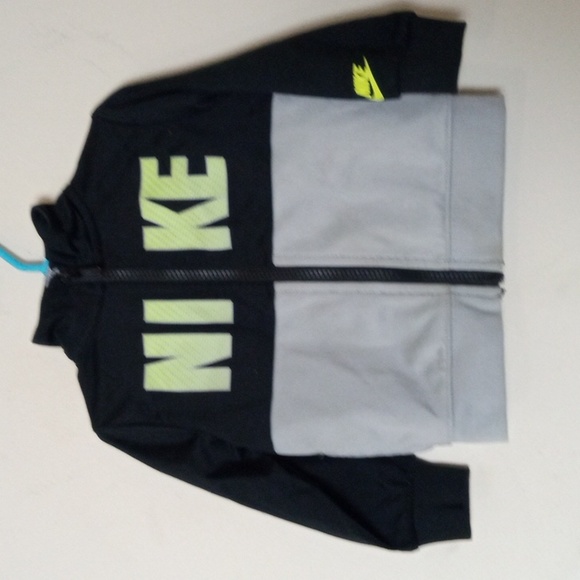 Nike Jacket Black/Grey 18 Months - Picture 1 of 7